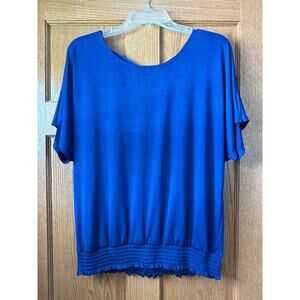 Apt 9 Blue Blouse Size Large